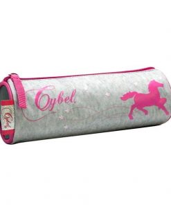 Βagtrotter κασετίνα βαρελάκι "Cybel" γκρι 22x7εκ.