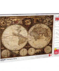Next παζλ "Παγκόσμιος χάρτης", 28x38 εκ.,260 τεμαχίων