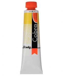 Talens Cobra Study water mixable oil 275 primary yellow 40ml.