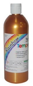 Rainbow τέμπερα χρυσή 500ml