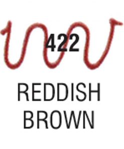 Talens χρώμα decorfin relief paint 422 reddish brown 20ml
