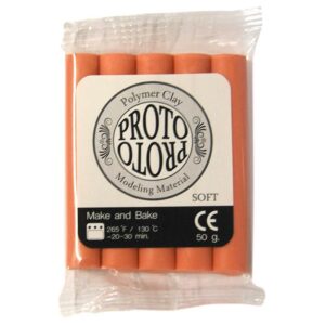 Πολυμερικός πηλός 50γρ. ανοιχτό ροζ
