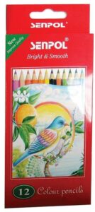 Senpol ξυλομπογιές 12 χρώματα