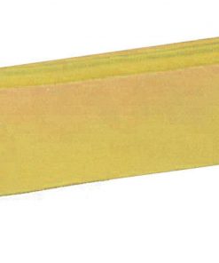 Κασετίνα βαρελάκι κίτρινη 20x3x4.5εκ.