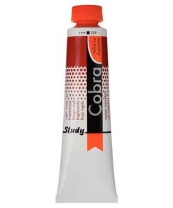 Talens Cobra Study water mixable oil 339 light oxide red 40ml.