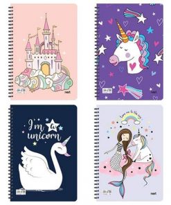 Next unicorns I τετράδιο σπιράλ 17x25εκ. 1θεμ.