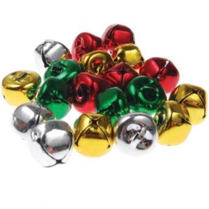 Κουδουνάκια διάφορα χρώματα 13χιλ. 20τεμ.