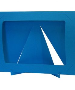 Next χαρτοκορνίζα γαλάζια 20x14.5εκ. για φωτό 13x18εκ.