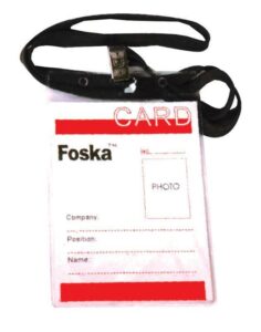 Καρτελάκια κάθετα με μαύρο κορδόνι 15,5x10,3εκ. 50τμχ