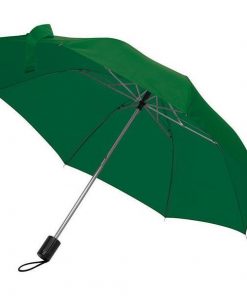 Ομπρέλα χειροκίνητη πτυσσόμενη πράσινη Ø85εκ.