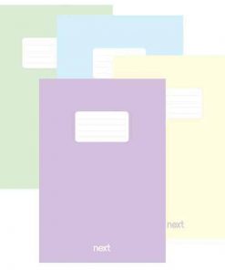 Next τετράδιο καρφίτσα Pastel 17x25εκ. 40φυλ.