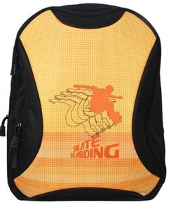 Tiger τσάντα πλάτης δημοτικού Skate πορτοκαλί με 1 θήκη 43x33.5x21εκ.