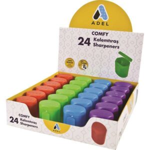 Adel ξύστρα Comfy βαρελάκι διπλή 7mm - 12mm