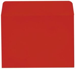 Φάκελοι πολυτελείας 20 τεμάχια 16x23εκ κόκκινο 200γρ.