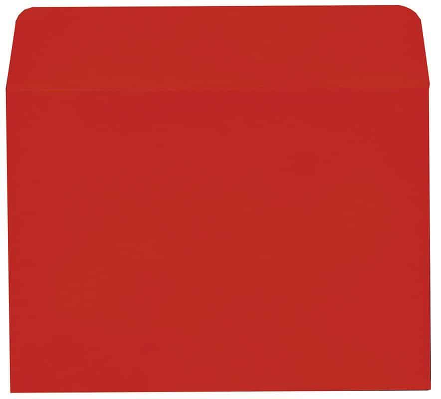Φάκελος πολυτελείας κόκκινο 200γρ. 16x23εκ.