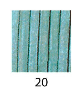 Δερμάτινο κορδόνι τιρκουάζ 1,50mm.x1m