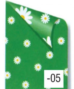 Rainbow χαρτόνι "μαργαρίτες" πράσινο 300γρ. 50x70εκ.