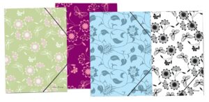 Next φάκελος λάστιχο luxury "Λαχανί-ροζ" Υ35x25εκ.