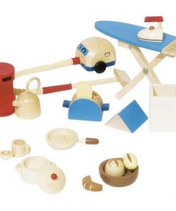 Goki σετ ηλεκτρικά είδη ξύλινα 19 τεμάχια.