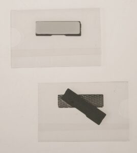 Καρτελάκια ονόματος ακρυλικά με μαγνήτη 9x5.8εκ. 10τμχ