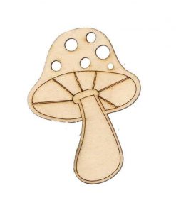 Μανιτάρι με 6 τρύπες σημύδα 69x50x3χιλ.