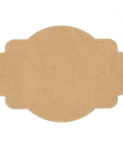 Πινακίδα mdf 300x215x6χιλ. 2 μύτες, 10 καμπύλες