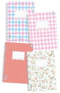 Next romantic τετράδιο σπιράλ 17x25εκ. 2θεμ.