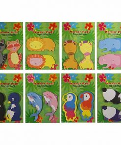 Αυτοκόλλητα χαρτάκια σημειώσεων ζωάκια 8 σχέδια