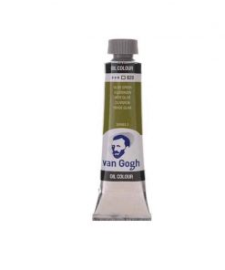 Talens van gogh χρώμα λαδιού 620 olive green 20ml
