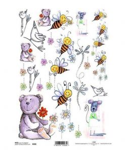 Ριζόχαρτο "kiddie" 21x29εκ.   (ITD-R088)