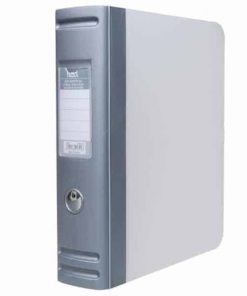 Next κουτί-ντοσιέ 2 κρίκους PP ασημί Α4 Υ32x28x7,5εκ.