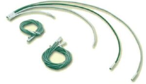 Λάστιχα μαύρα με μεταλλικούς ακροδέκτες  25εκ.