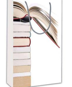 Next χάρτινη τσάντα Καφέ βιβλίο Υ28x18x6