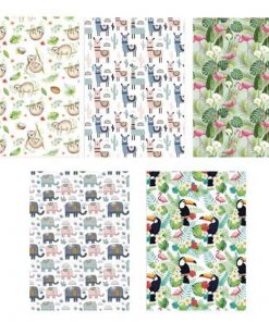 Χαρτί περιτυλίγματος ρολό 70x100εκ. "ζωάκια" (P1 _OG_164)