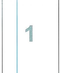 Fleks ετικέτ. αυτοκόλ. λευκές 210x297mm 1/φ 100φ Α4