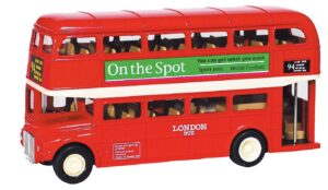 Λεωφορείο λονδρέζικο μεταλλικό 12εκ.