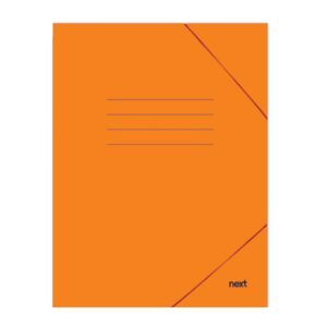 Next φάκελος με λάστιχο πορτοκαλί Υ35x25εκ.