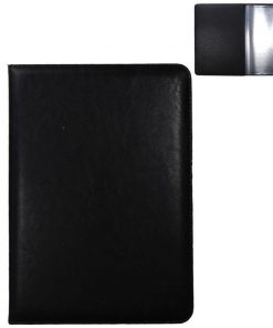 Μενού εστιατορίου PU μαύρο Υ29,7x21εκ.