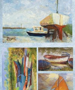 Χαρτί decoupage "Boats" 32x48εκ.