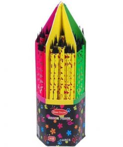 Mολύβι "blackline" HB κοκτέηλ 6 χρώματα