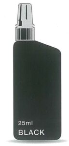 Isomars μελάνι για ραπιδογράφο μαύρο 25ml