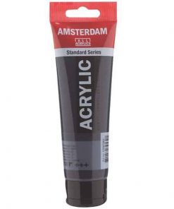 Talens amsterdam ακρυλικό χρώμα 708 paynes grey 120ml