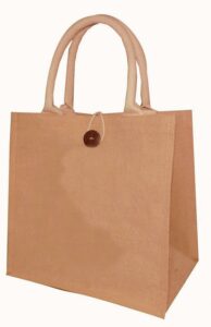 Τσάντα απο λινάτσα Υ30x29x20εκ.