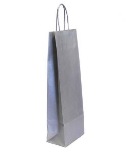 Next χάρτινη τσάντα λευκή με στριφτό χερούλι Υ31x22x10εκ. Δυνατότητα εκτύπωσης