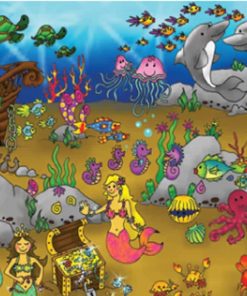 Next παζλ "Ο θησαυρός του βυθού" 35x50εκ. 48 τεμαχίων