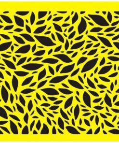 Στένσιλ πλαστικό "Φύλλα 2" 16x16εκ.  (ST0114)