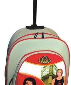 Τσάντα τρόλευ city girls london 33χ42εκ.