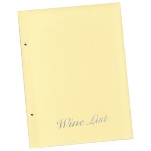 Next wine list basic μπεζ 23,5x32εκ.