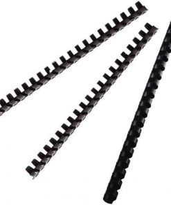 Πλαστικό σπιράλ βιβλιοδεσίας στρογ.  μαύρο 8χιλ.