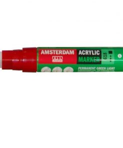 Talens amsterdam marker 618 perm. green l large
